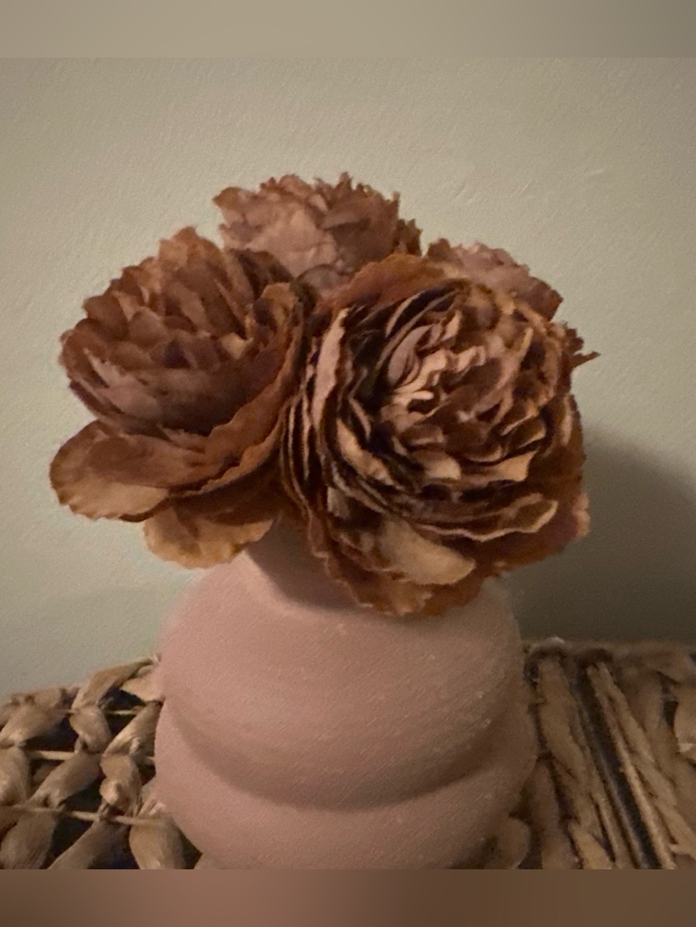 Neutral Brown Flower Arrangement  - Unbranded